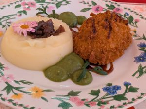 Chicken Kyiv at Cream Dream - Covent Garden in London