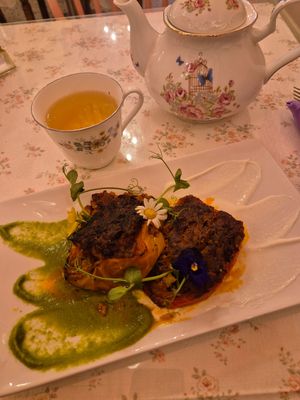 Stuffed peppers at Cream Dream - Covent Garden in London