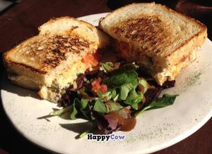 Vegan Tuna Melt - Delicious! at The Rabbit Hole Cafe in Agoura Hills