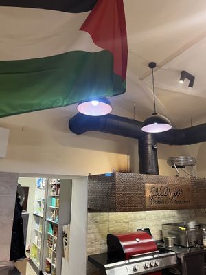   at Palestinian Restaurant - Spalena in Prague