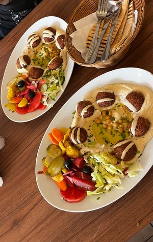   at Palestinian Restaurant - Spalena in Prague