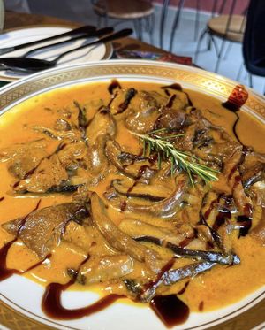 Curry de cogumelos   at Lezap Bistrô  in Bocaina De Minas