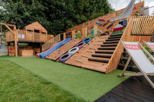 playground at Restauracja Food Makerzy Kluszkowce in Kluszkowce
