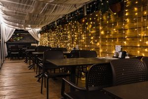 summer garden at Restauracja Food Makerzy Kluszkowce in Kluszkowce