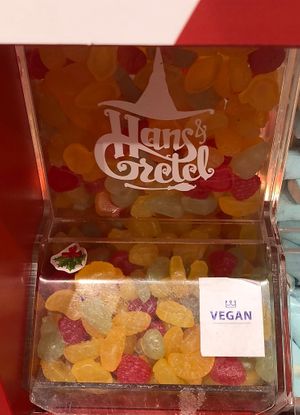 Gummy fruits  at Hans & Gretel in Sofia