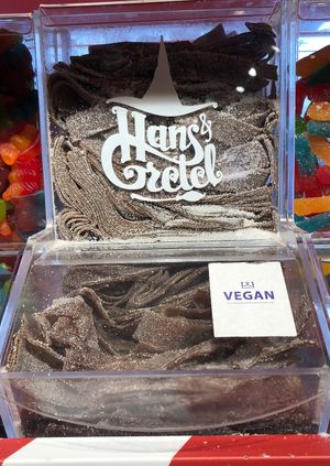 Fizzy cola straps  at Hans & Gretel in Sofia