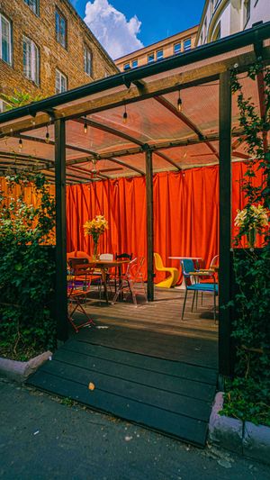 Terrace at Butero in Warsaw