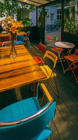 Terrace at Butero in Warsaw