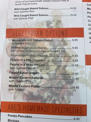   at Abe's Deli in Scranton