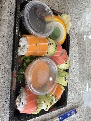 Rainbow Sushi  at VeggiEAT in Sedona