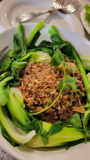 Vegan Minced Meat at VeggiEAT in Sedona