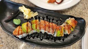 Dragon Roll at VeggiEAT in Sedona