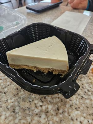 New York style cheesecake 😋 at VeggiEAT in Sedona