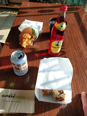 Tasty at Bamboo Vegan Cafe in Athens