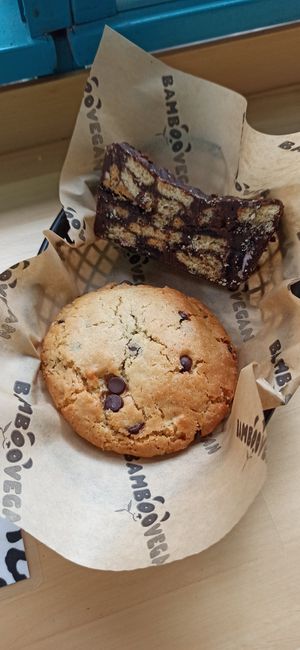  at Bamboo Vegan Cafe in Athens