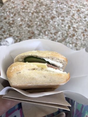 Sandwich  at Bamboo Vegan Cafe in Athens