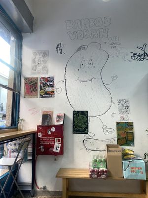   at Bamboo Vegan Cafe in Athens