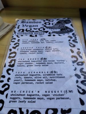  at Bamboo Vegan Cafe in Athens