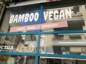 Front  at Bamboo Vegan Cafe in Athens