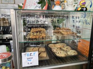 Vegan items that they heat up for you  at Bamboo Vegan Cafe in Athens