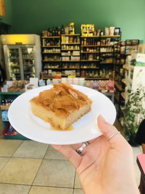 galaktoboureko at Bamboo Vegan Cafe in Athens