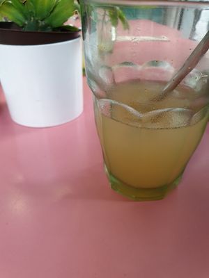 Bamboo lemonade at Bamboo Vegan Cafe in Athens