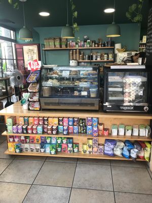 Interior  at Bamboo Vegan Cafe in Athens