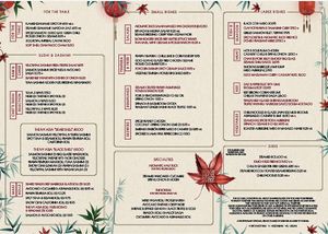 Menu - February 2023 at The Ivy Asia in Guildford