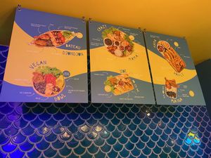 Menu  at Haitian Mama in Paris