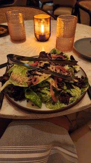 Caesar Salad at PLANTA in Brooklyn
