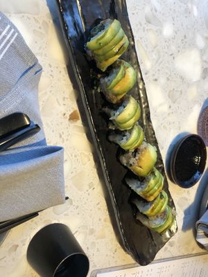Dragon roll   at PLANTA in Brooklyn