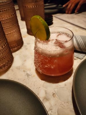 NOT-A-RITA 1

little saints “st. mezcal”, lion’s mane, cranberry, ginger, lime, agave at PLANTA in Brooklyn