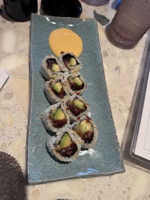  Vegan sushi  at PLANTA in Brooklyn