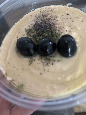 Hummus  at Bloom's Naan House in Bloomsburg