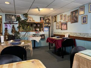 Inside seating  at Bloom'n Thai in Bloomsburg