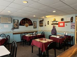 Inside seating   at Bloom'n Thai in Bloomsburg