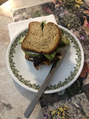   at The Kit Fox Cafe in Tecopa