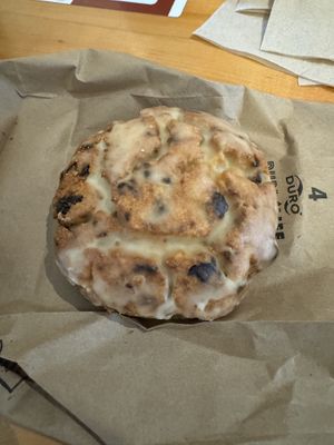 Cherry almond scone  at Northside Social Coffee & Wine in Arlington