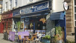 front at Tiamo's in Stockport