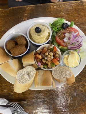 The tapas   at Tiamo's in Stockport