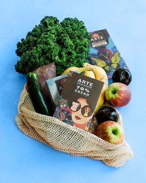 Chocolates 100% veganos! Feitos a partir da amêndoa de cacau orgânica.   at Arte Chocolate - Factory & Shop in Goias