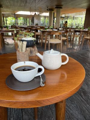 Bali pandan coffee  at Tangi Restaurant in Ubud