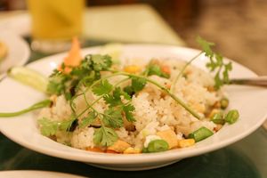 fried rice at Nang Tam in Hanoi