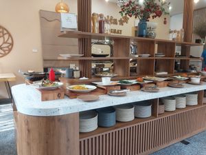 All you can eat bar at An Chay in Hanoi