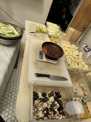 Open kitchen -transparent to see they cooking, it’s neat!  at Ferments - 퍼멘츠 in Seoul