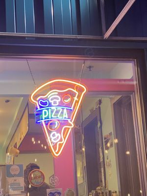 🍕  at Reel Pizza Cinerama in Bar Harbor