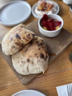 April ‘26 | sourdough flatbread   at Lido in Bristol