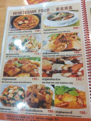 Menu at 6ixcret Meet by Chef Tommy in Bangkok