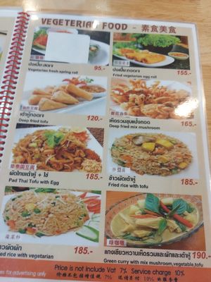 Menu at 6ixcret Meet by Chef Tommy in Bangkok