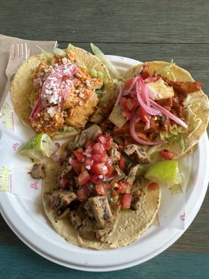 3 taco combo   at Antojitos - Edinburgh Street Food in Edinburgh